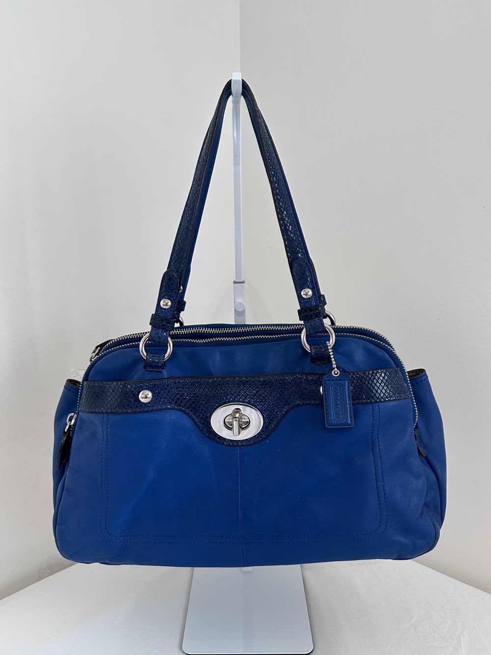 Coach Penelope Leather Shoulder Satchel